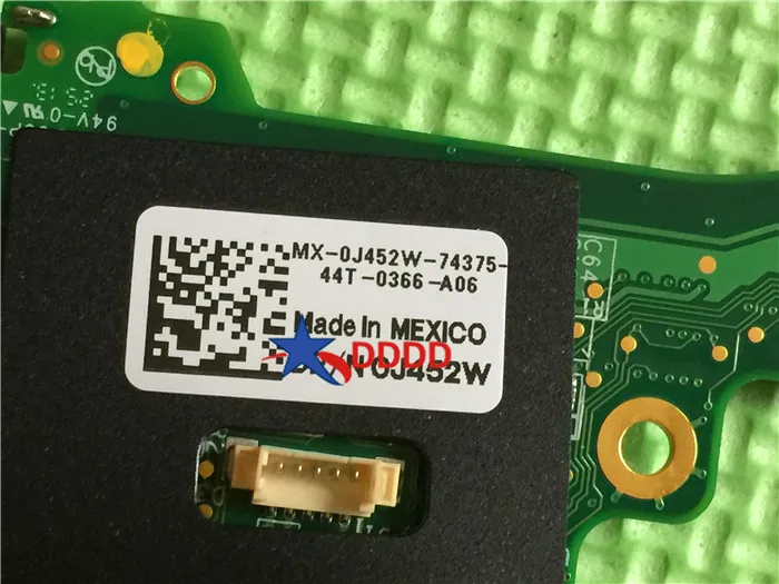 Оригинал для Dell Latitude E6420 XFR Ethernet VGA Uma плата J452w 0j452w CN-0J452W полностью протестирована |