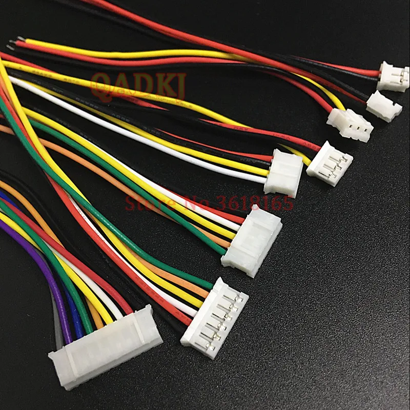 10 шт. Мини Micro JST 2,0 PH разъем PH2.0 2P3P4P5P6P7P8P9P10P~ 16P штекер с проводами разъем для кабелей 100 мм 1007-26AWG