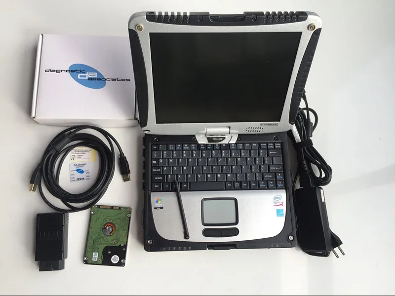 Сканер диагностический DA Dongle j2534 elite obd2 программное обеспечение v145 hdd 160 Гб