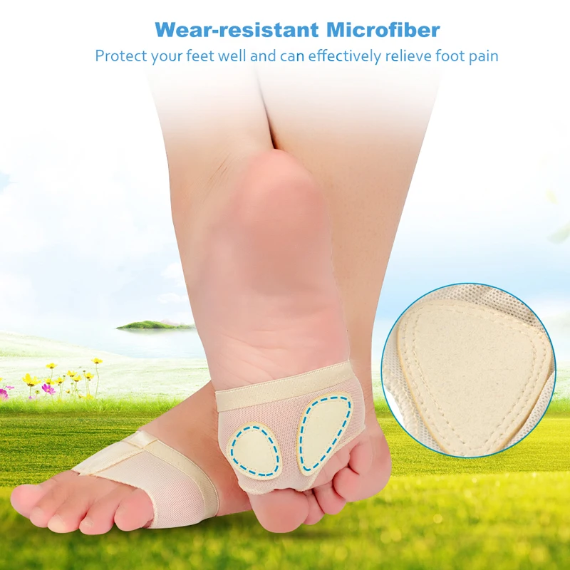 Soumit Footfull Foot Thong Toes трусы для танца живота, балета, спортзала, защита лап, плюсневая пятка, полулирические пятки, носки