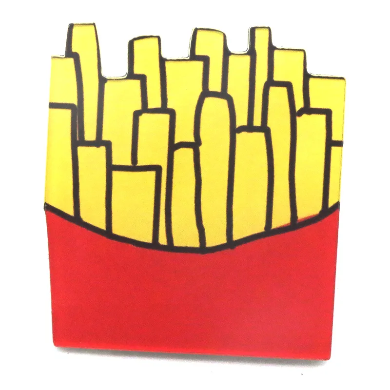 Новая рубашка милые Акриловые Броши Харадзюку значок украшение из мультфильма