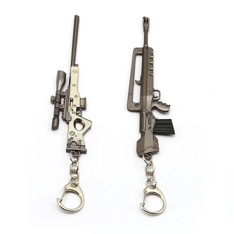 Брелок с рисунком из игры 12 см модель оружия Боевая винтовка королевская