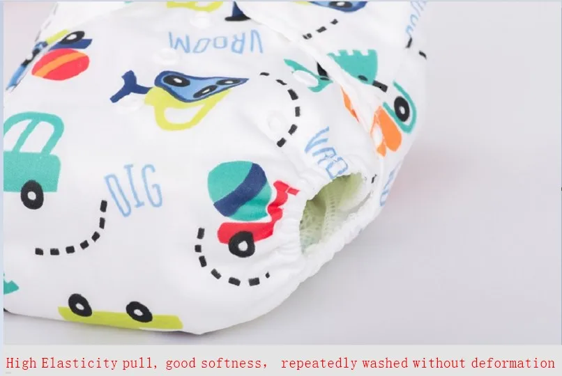 1 шт. многоразовые детские подгузники мягкие регулируемые тренировочные штаны