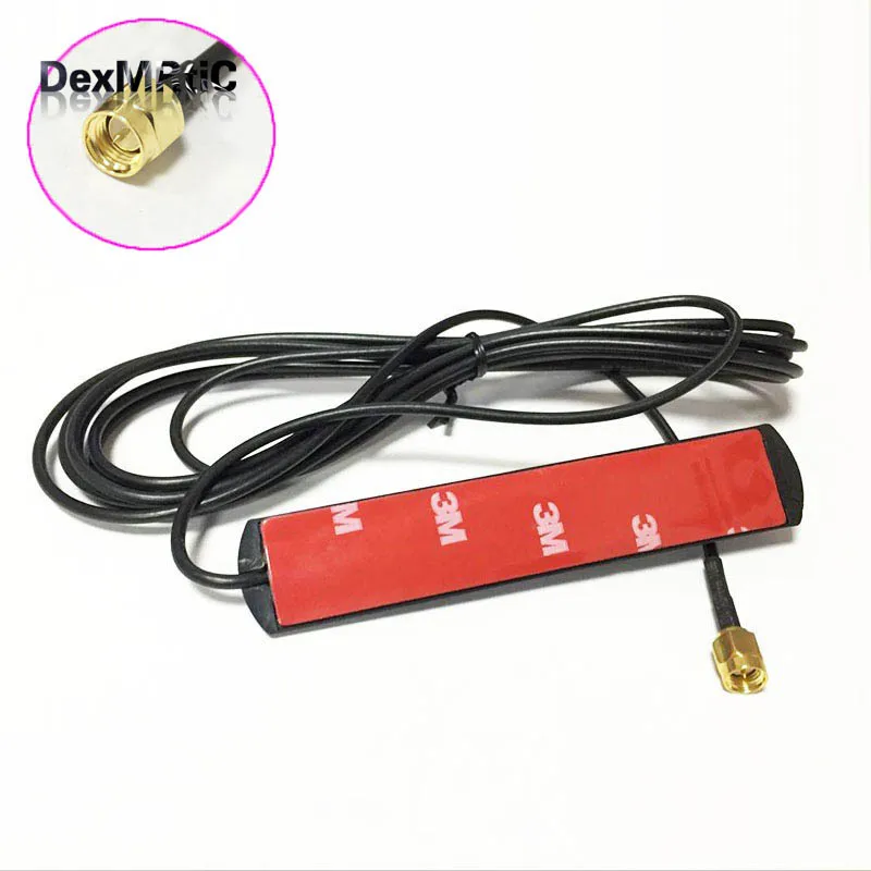 Удлинительный кабель 3 метра с антенной 3G 4G LTE SMA male патч-антенной 3dbi plug оптовая