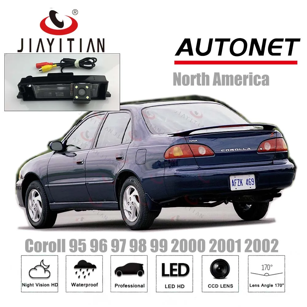 Задняя камера JIAYITIAN для Toyota Corolla 1995 1996 1997 1998 1999 2000 2001 2002/CCD/камера ночного