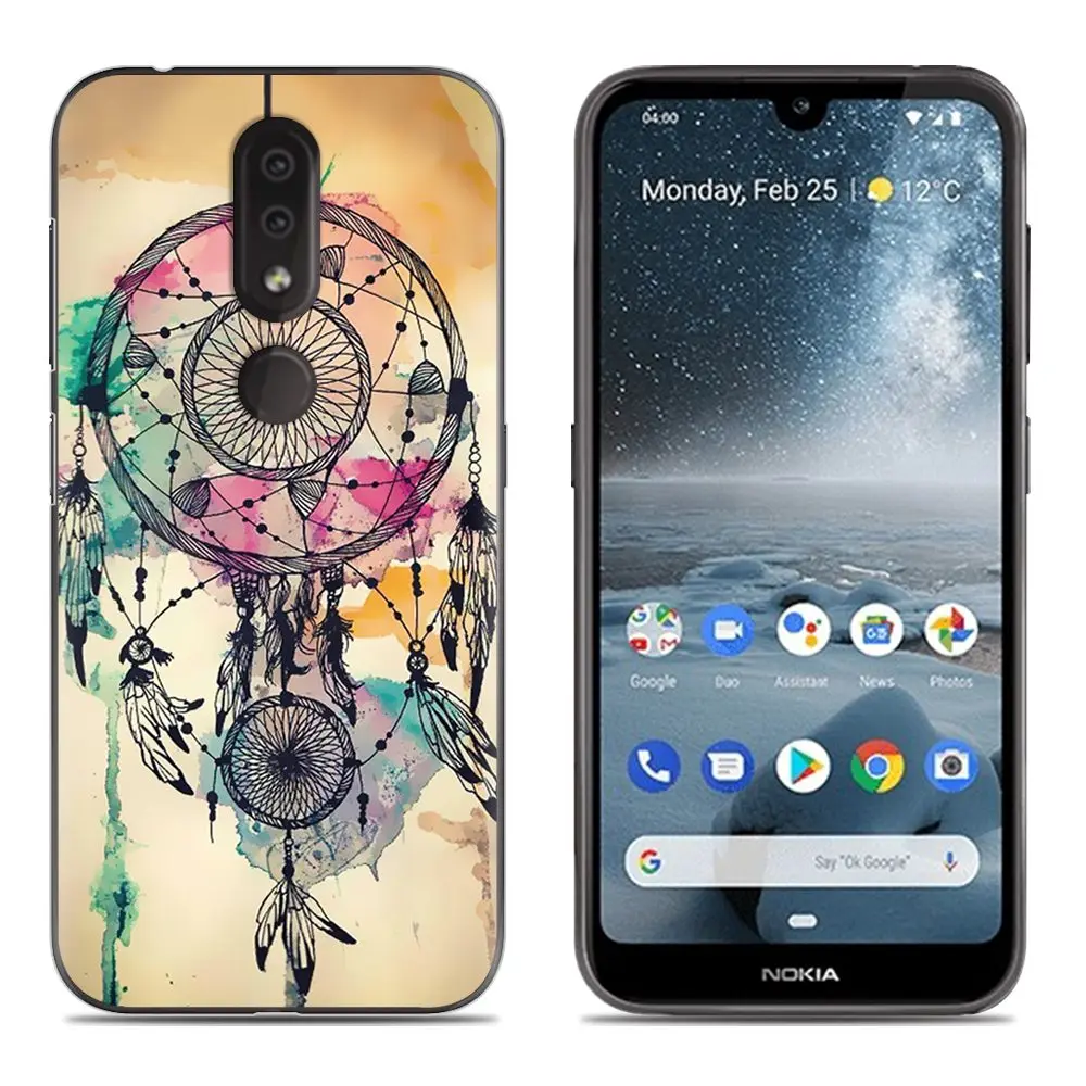 21 Мягкий чехол для телефона для Nokia 4,2 цветной крутой дизайн ТПУ силиконовый чехол для задней панели телефона - Цвет: 21