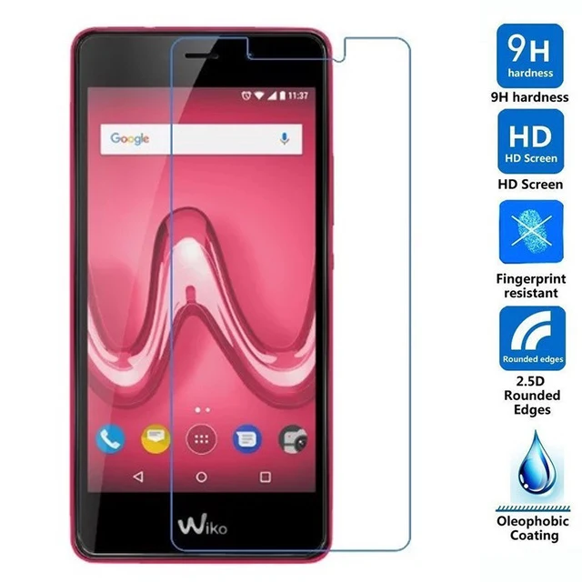 Закаленное стекло 2.5D для Wiko Jerry 3 защитная пленка 9H взрывозащищенная жк экрана