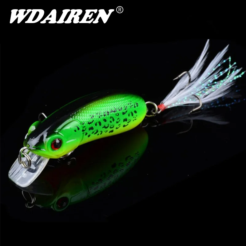 1Pcs Minnow Floating Fishing Lure 6.2cm 10g Fake Fish Crankbait Wobblers Artificial Plastic Hard Bait Swimbait Fishing Tackle