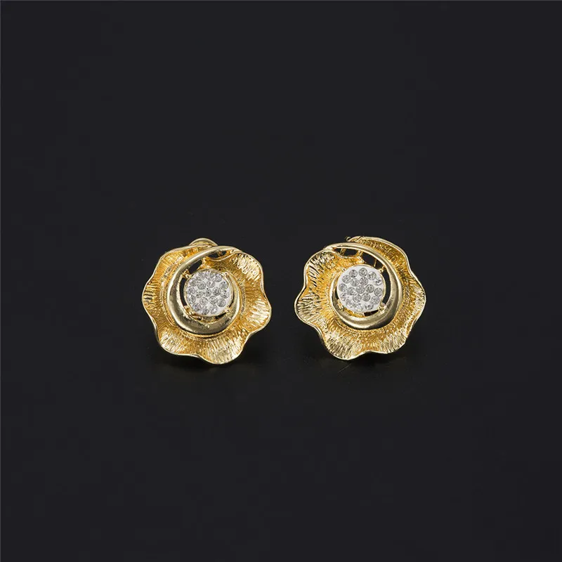 BAUS модный итальянский классический хрустальный цветок серьги подвески браслеты