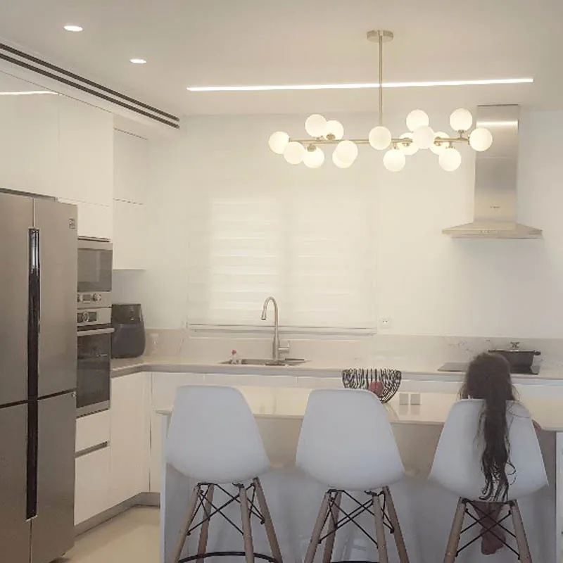 Современная светодиодная люстра подвесной светильник с 16 светодиосветодиодный