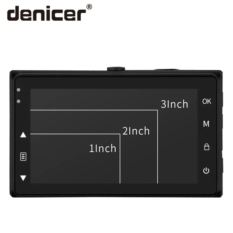 FHD Dash Cam 1080P Dashboard 3.0 A Clearly Infraded Night Vison Car DVR with Cyclic Record Motion Detection Function Camera | Автомобили и