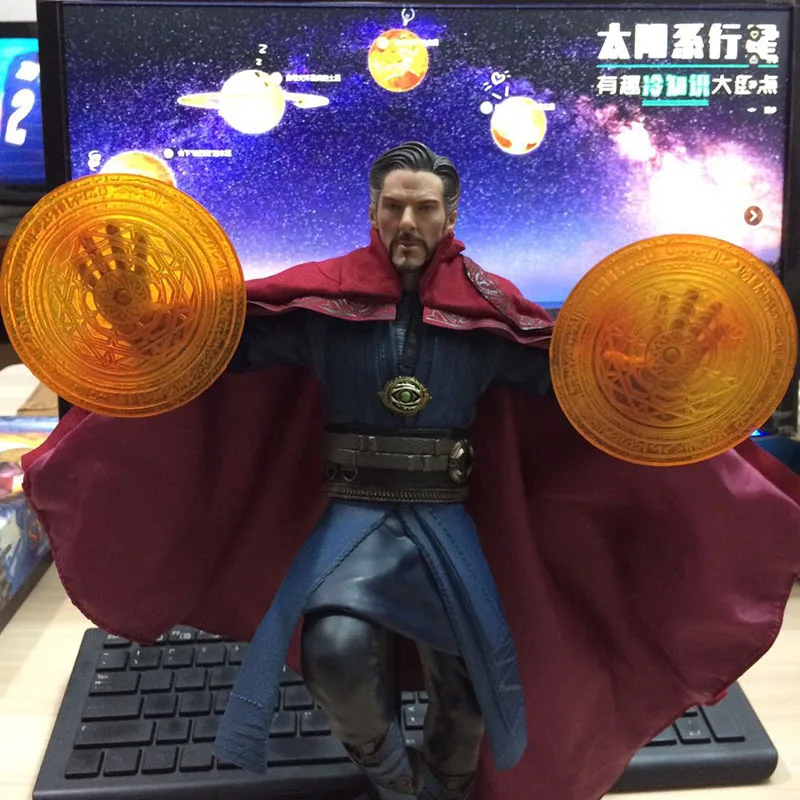 Доктор Стрэндж Сумасшедшие игрушки фигурка 1/6 масштаб окрашенная фигурка Боевая версия Доктор Стрэндж статуя ПВХ фигурка аниме