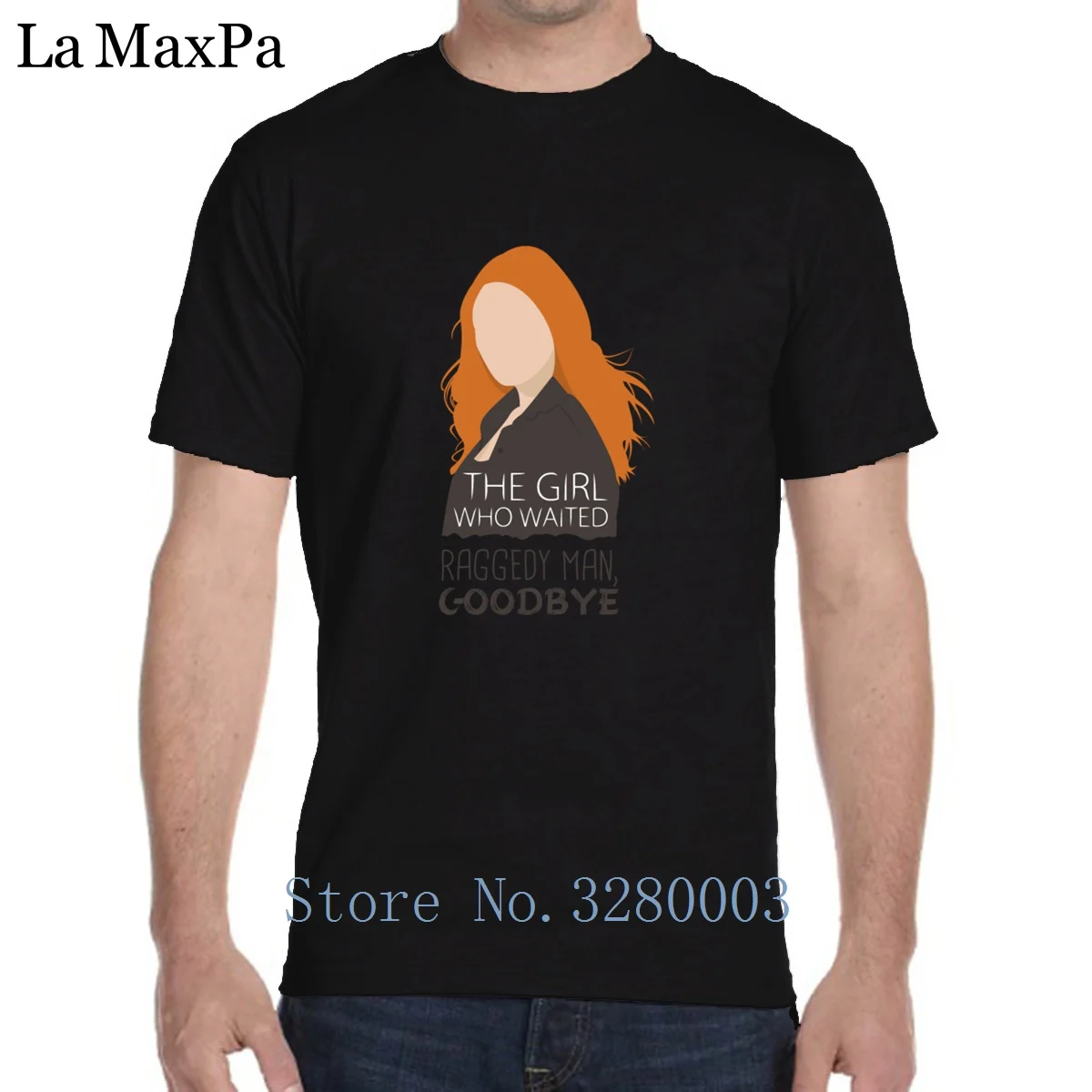 Забавная Повседневная мужская футболка с персонажами из мультфильма Amy Pond The Girl