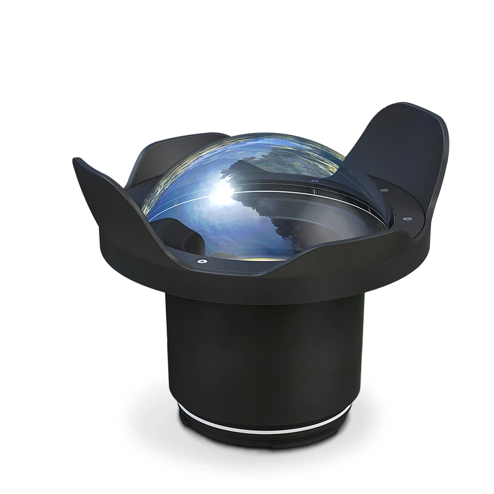 WA005 A 40 м/130FT 6 &quotширокоугольный dome port для Водонепроницаемая камера дайвинга со