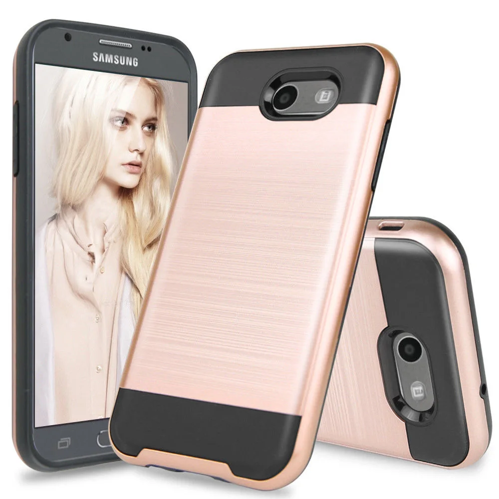 Двухслойный матовый защитный чехол для Samsung Galaxy J3 Emerge/J3 2017/J3 Prime/J3 Luna Pro/Eclipse/Express Prime