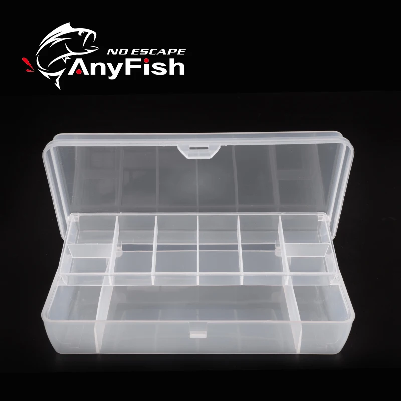 ANYFISH коробка для рыболовных приманок TB-021 21*10,5*4 см рыболовный Винтажная с высокой талией чехол для хранения Pesca снасти рыболовные инструменты аксессуар