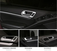 car accessories door handle cover trim inner door trim for volkswagen tiguan 2010 2011 2012 2013 2014 2015 4pcs car styling