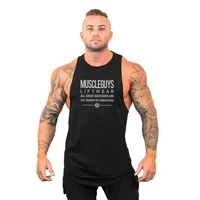 muscleguys brand gyms tank tops men canotta bodybuilding tank top workout singlet fitness stringer clothing sleeveless shirt men