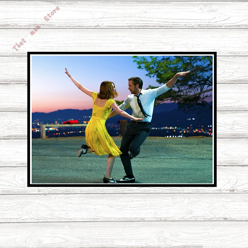 LALALAND плакаты наклейки на стену украшения дома белая бумага с покрытием высокое разрешение 42*30 см - Цвет: Оранжевый