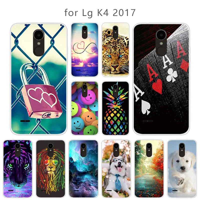 Для Lg K4 2017 чехол силиконовый Skuli задняя крышка TPU для LG Европейская версия 5 0