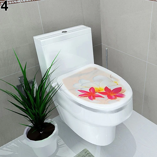 Настенный декоративный стикер для ванной комнаты DIY настенное сиденье унитаза