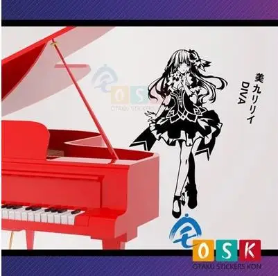 Виниловая наклейка DATE A LIVE Izayoi Miku декоративная аниме Наклейка на стену | Дом и сад