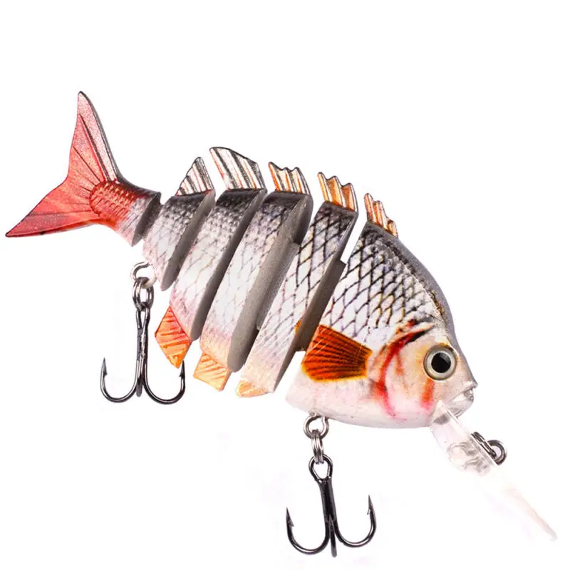 1 рыболовная приманка свимбейт кренкбейт снасть 10 см 14 г многосекционный 6