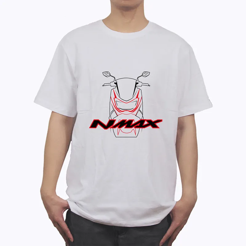 KODASKIN для NMAX N M A X модные удобные мотоциклетные стильные новые стильные футболки, однотонные,, чистый контон с круглым вырезом