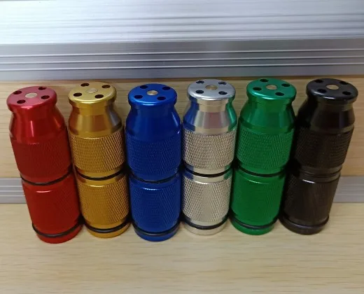 72 шт./лот 6 цветов алюминиевые N2O крекеры для крема - Цвет: SK400(72pcs)