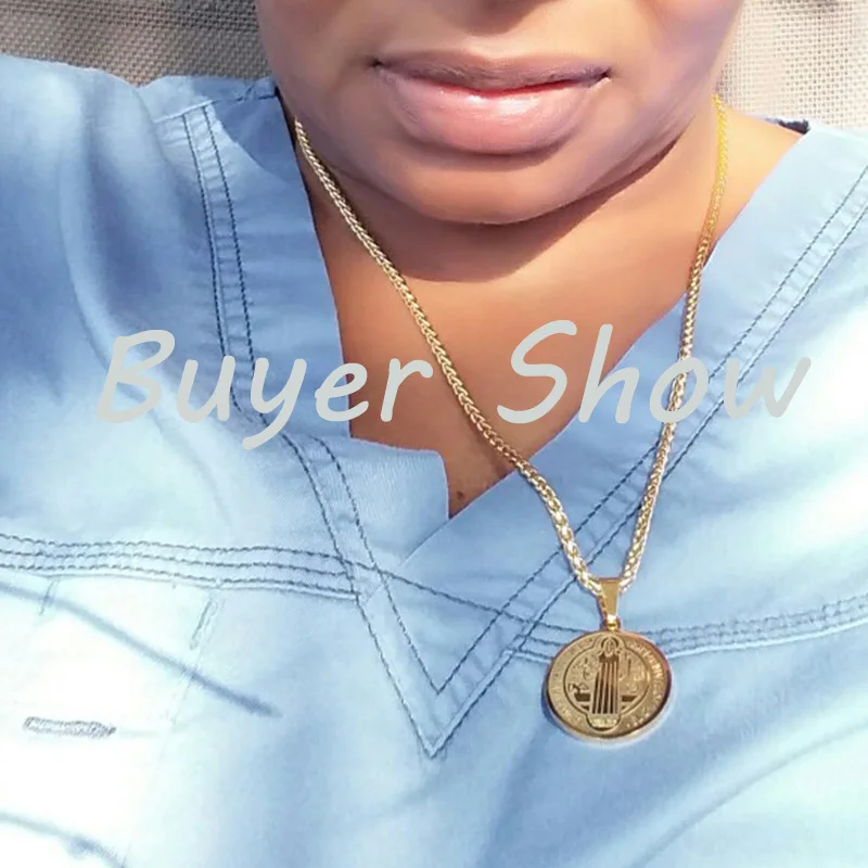 Женское ожерелье из нержавеющей стали 316L|coin necklace|necklace womenpendant men |