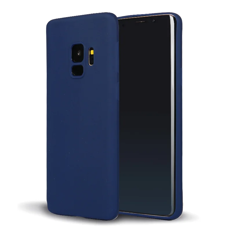 Милый яркий мягкий чехол для телефона samsung Galaxy J4 Plus 2018 J6 A7 A9 матовый цветной fundas |