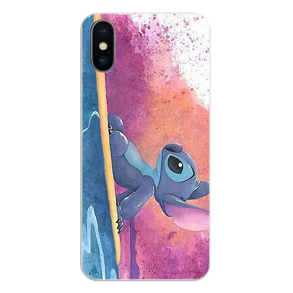 Soft Silicone TPU Case For Xiaomi Redmi 4X S2 3S Note 3 4 5 6 6A Por Pocophone F1 Mi Lilo and Stitch Ohana sweety FAMIL |