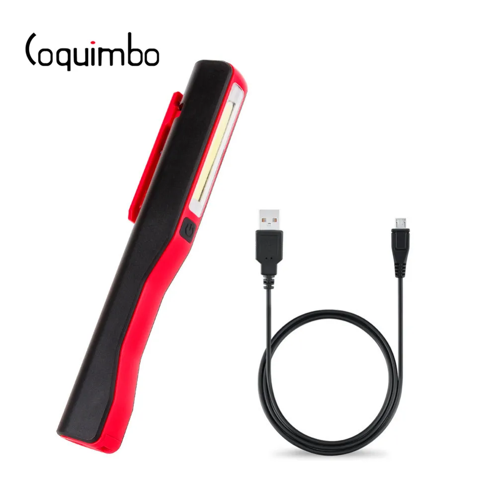 Coquimbo светодиодный фонарик с зарядкой по USB многофункциональный магнитной лампой
