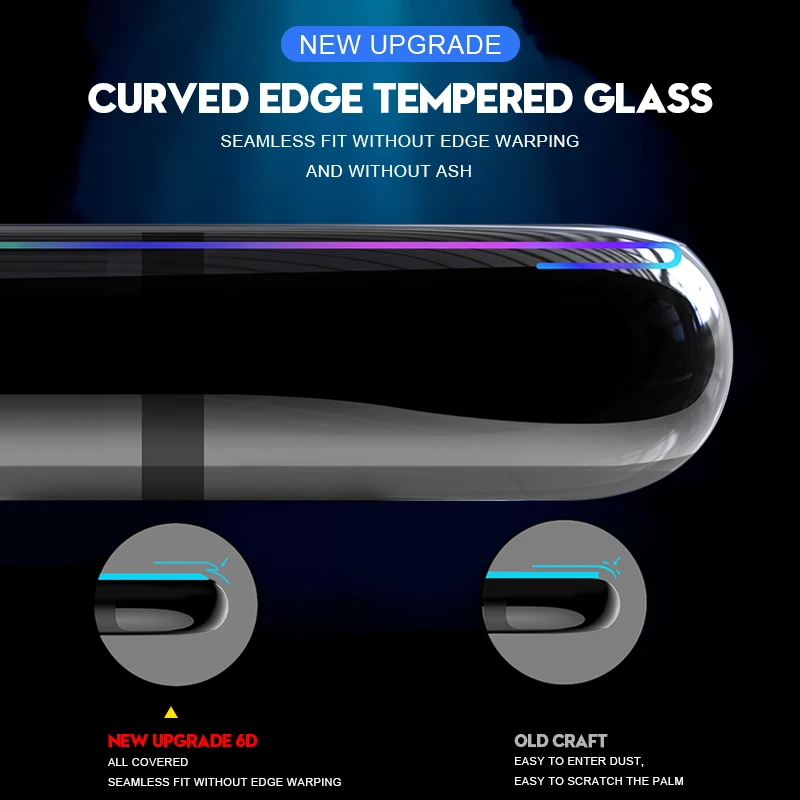 Закаленное стекло 9D с закругленными краями для Samsung Galaxy Tab S5e S4 S6 Защита экрана A 10 1