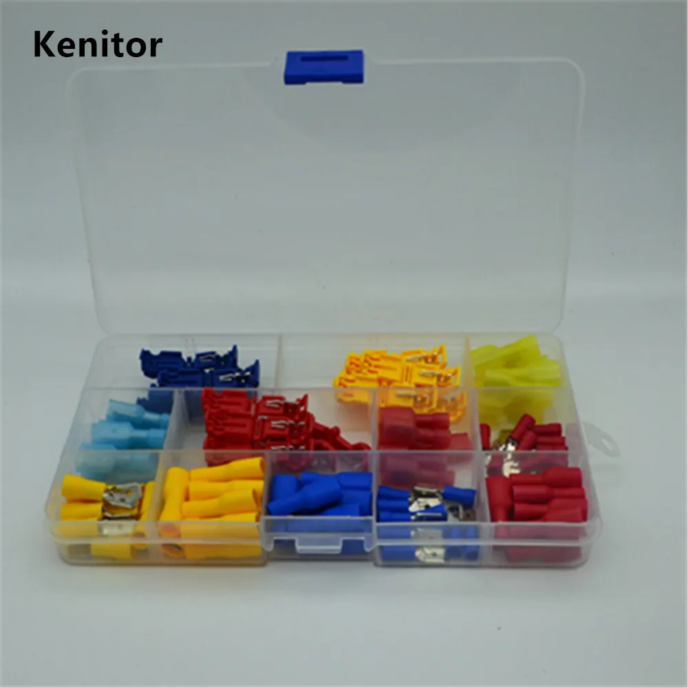 90 шт. обжимные клеммы для кабелей Шотландский замок|female male connector|female audio connectorfemale