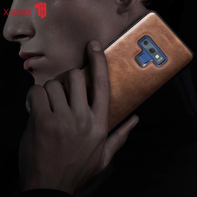 X-Level кожаный чехол для Samsung Note 9 Мягкий Силиконовый противоударный Galaxy Note9 |