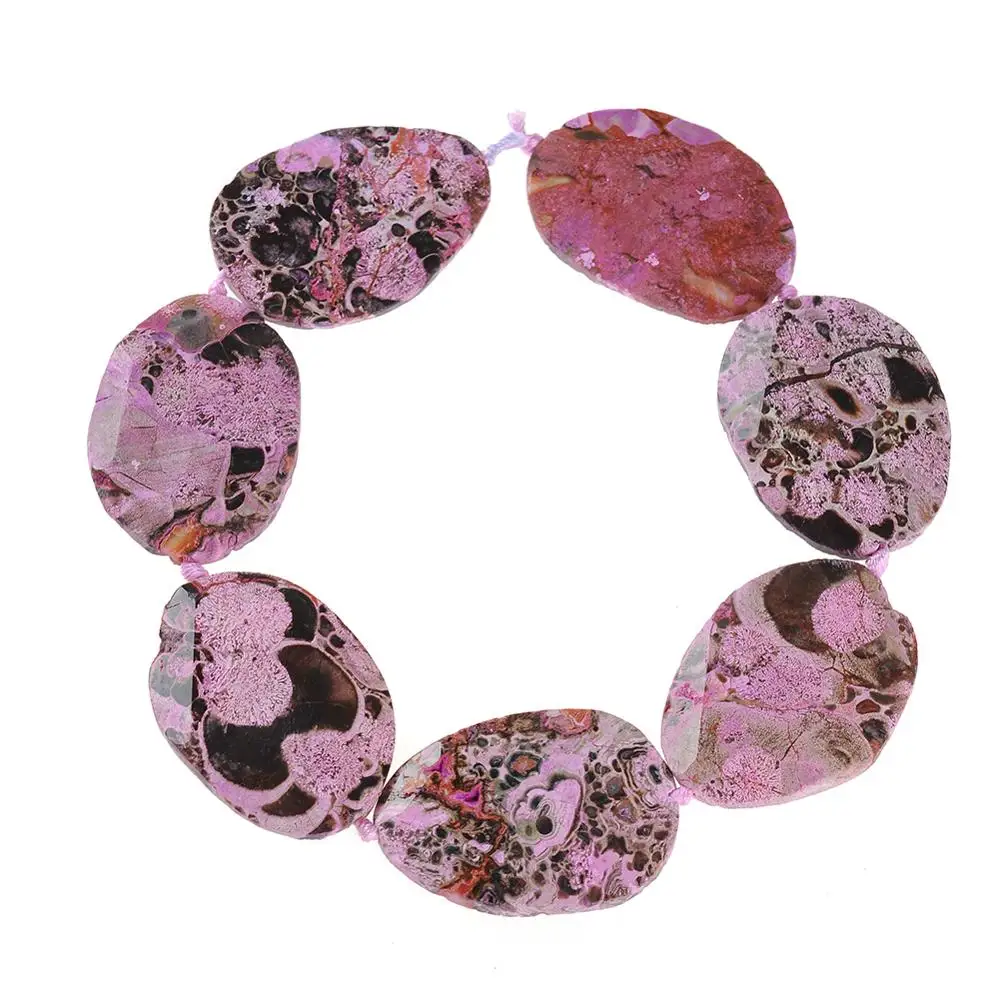 Натуральный камень огранен трещины Агаты кварцевые друзы свободные бусы из