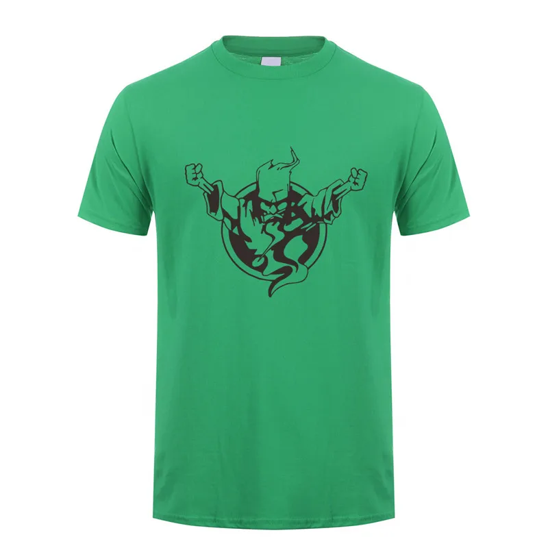 irish green Летняя футболка Thunderdome мужские модные футболки с коротким рукавом из хлопка с круглым вырезом, футболки DS-023 - Цвет: irish green