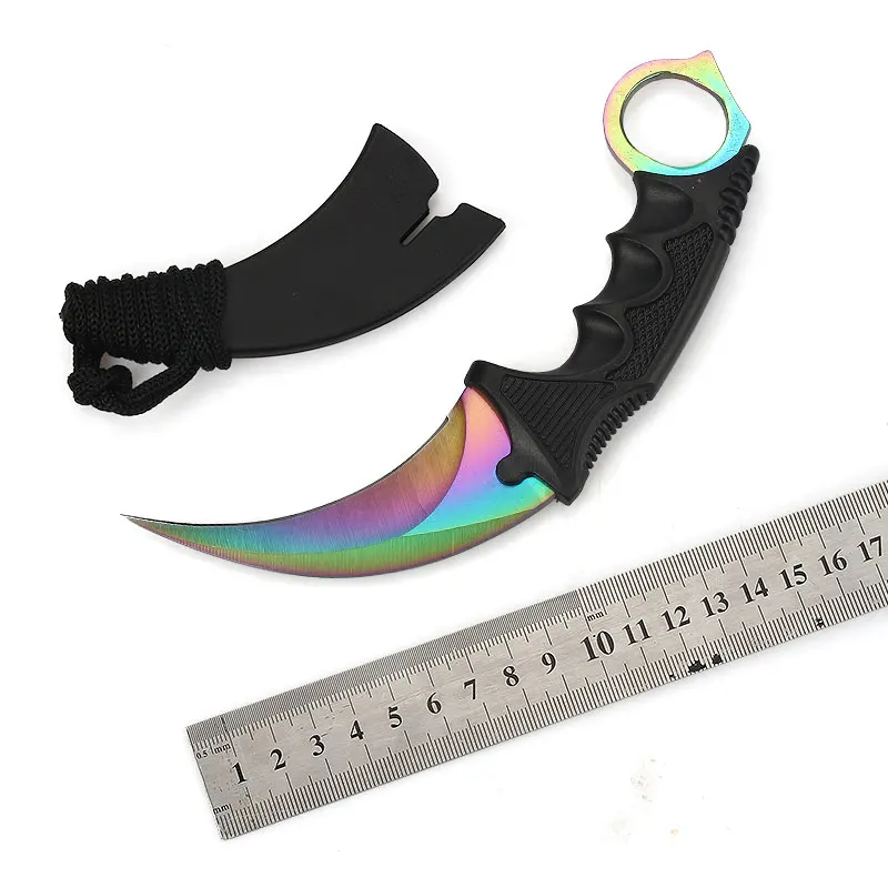 Jelbo Нож CS GO Counter Strike Тактический Коготь Karambit Ножи открытый инструмент выживания Отдых на природе Охота Тактический Ножи ручной инструмент нож складной складной нож ножи складные нож охотничий керамбит