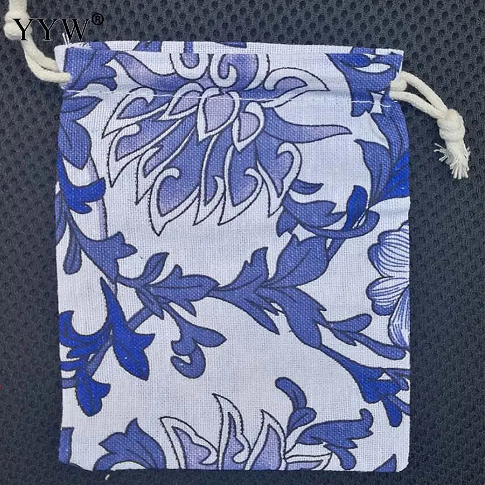 

10pcs 10*12cm Linen Cotton Bags for Wedding Favor Boutique Charms Jewelry Packaging Bags Gift Durable Pouches Accessories Pack