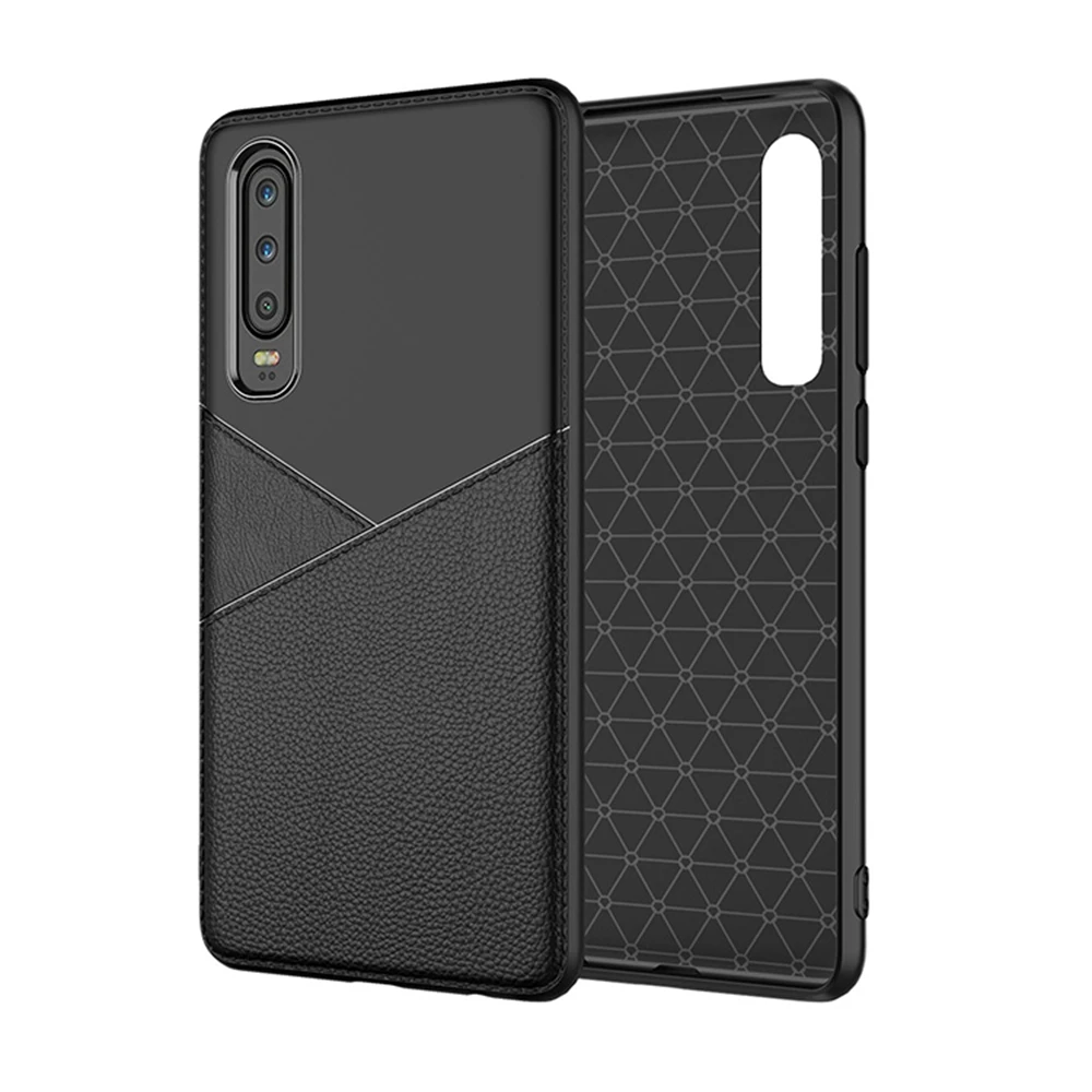 Чехол для Huawei Mate 20 Lite силиконовый мягкий чехол из искусственной кожи Pro P Smart 2019 Plus