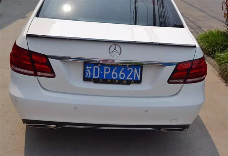 Спойлер из углеродного волокна для Mercedes Benz E Class W212 E180 E200 E220 E260 E300 E350 E63AMG 2009 2015