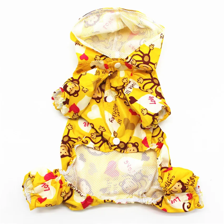 GLORIOUS KEK New Arrival Dog Raincoat for Small Dogs Waterproof Pet Clothes Outdoor Clothing Cat Hooded | Дом и сад