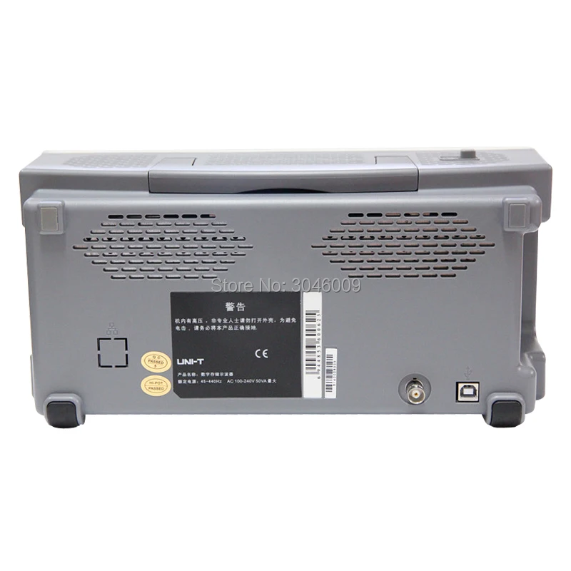 Двухканальный цифровой осциллограф UNI T UTD2202CE полоса пропускания 200 МГц частота