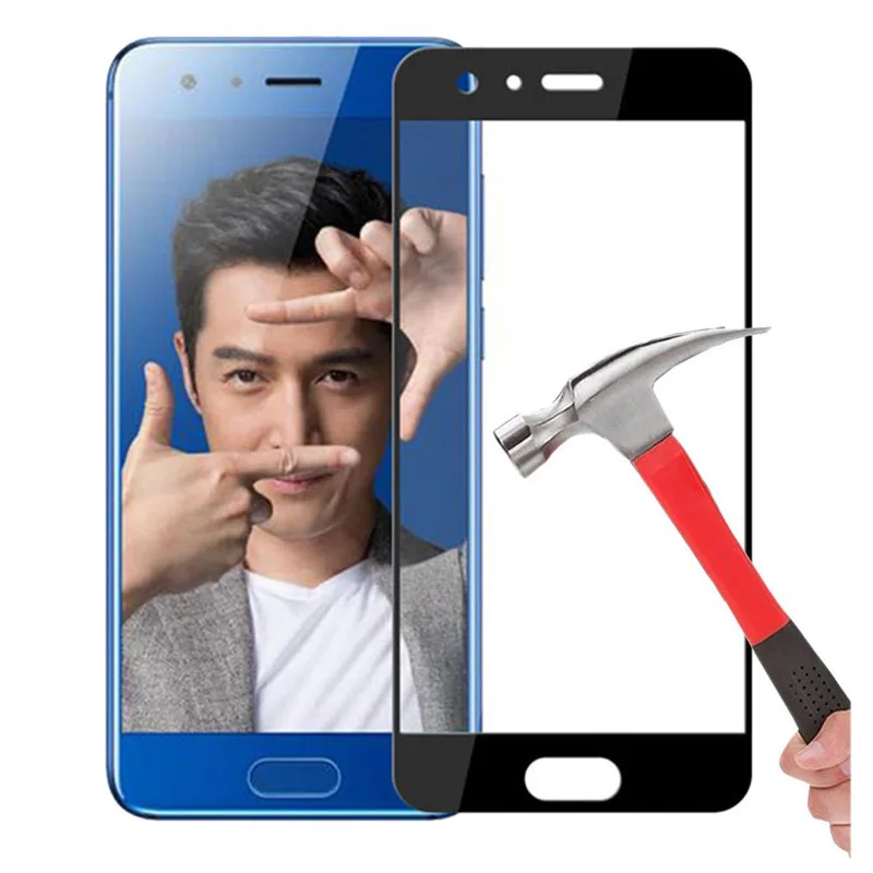 Чехол из закаленного стекла 9H для HUAWEI Honor 8 9 6C 7A Pro 7C Y5 Y6 2018 2017 Nova Young P10 Lite G8|cover for