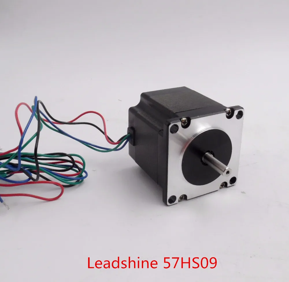 Оригинальный шаговый двигатель Leadshine 57HS09 NEMA23 2 фазный станок с ЧПУ 57 мм