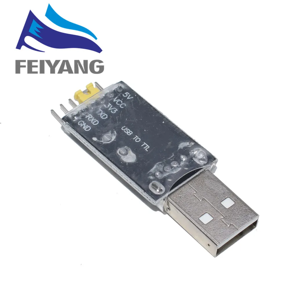 USB в TTL конвертер UART модуль CH340G CH340 3,3 V 5V переключатель