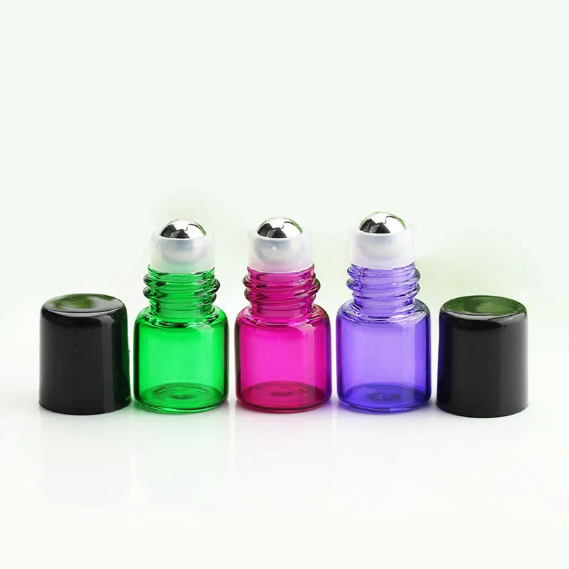 Многоразовые бутылочки Z0C стеклянный рулон на бутылке для духов эфирных масел 1