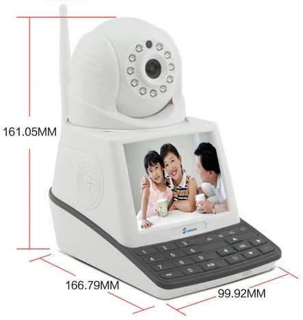 Новинка! Ip камера видеонаблюдения для помещений беспроводная Wi Fi сигнализация