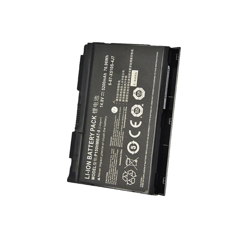 JIGU 6-87-X510S-4D7 6-87-X510S-4J7 планшет Батарея для CLEVO P150 P150EM P170HM3 P170HM X511 серии 14,8 V 76.96WH